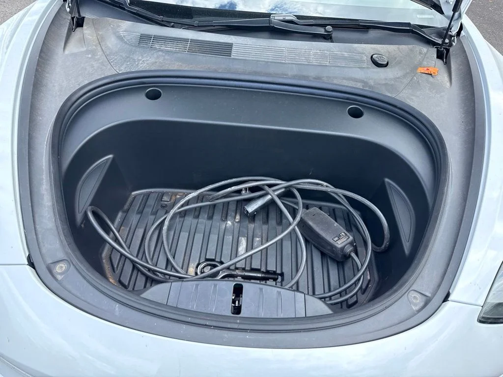Used 2021 Pearl White Multi-Coat Tesla Standard Range Plus image 24