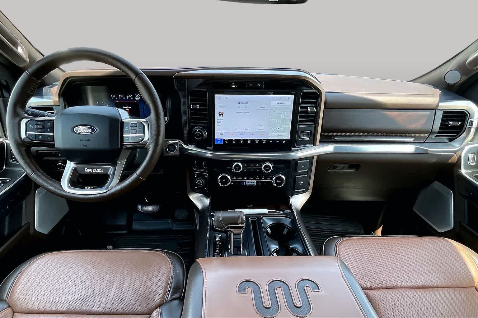 Used 2025 Agate Black/Marsh Gray Ford King Ranch image 16
