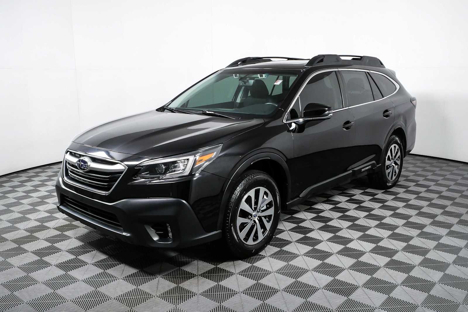 Used 2021 Crystal Black Silica Subaru Premium image 25
