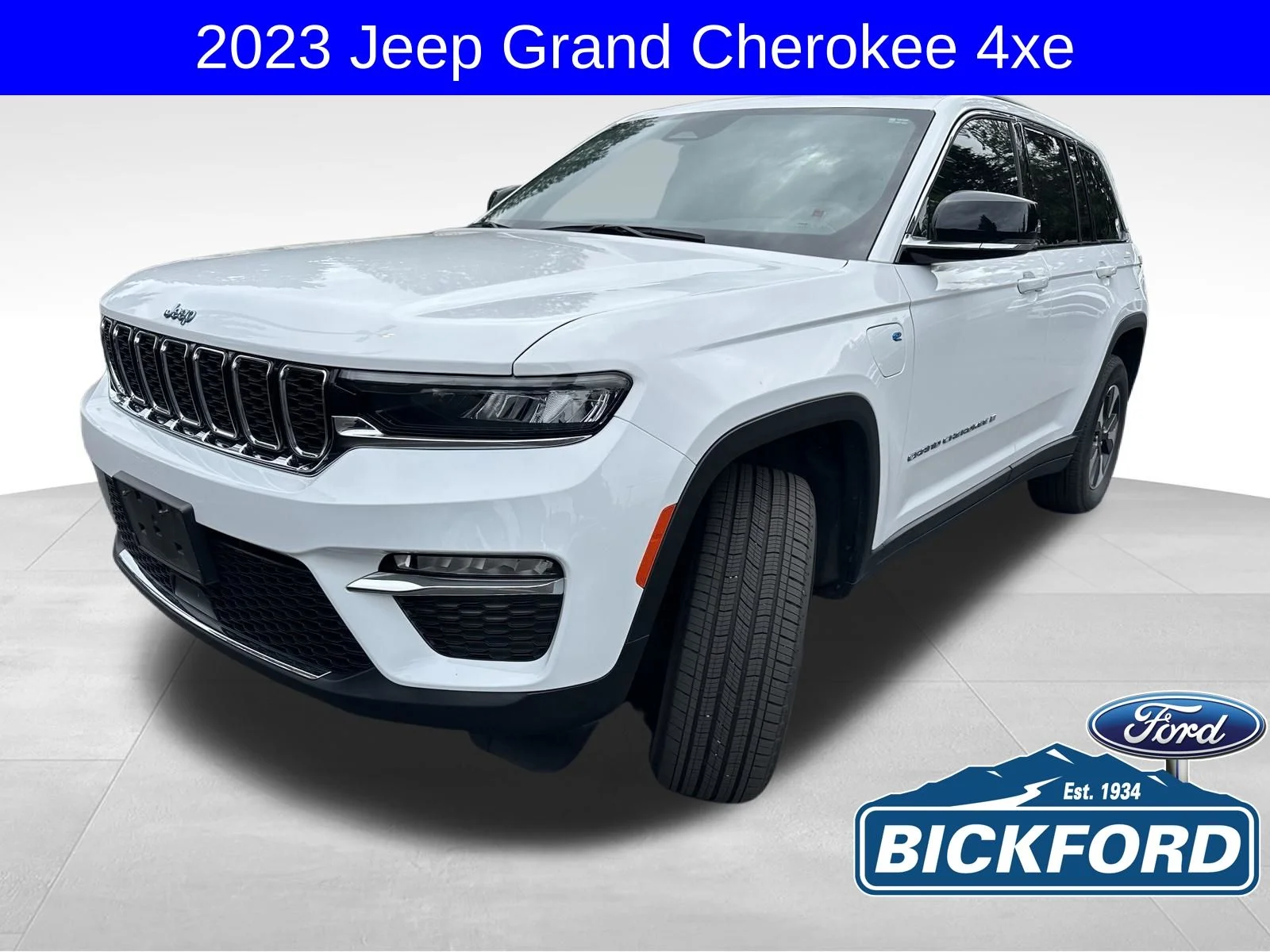 Used 2023 White Jeep 4xe image 1