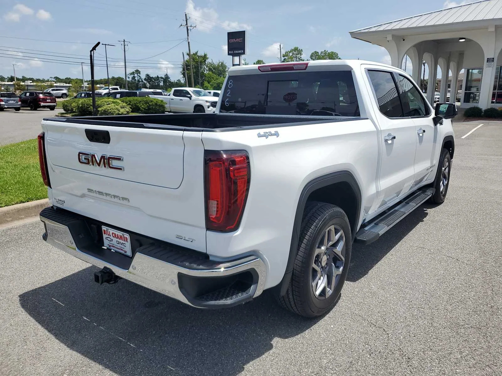 New 2026 Summit White GMC SLT image 7