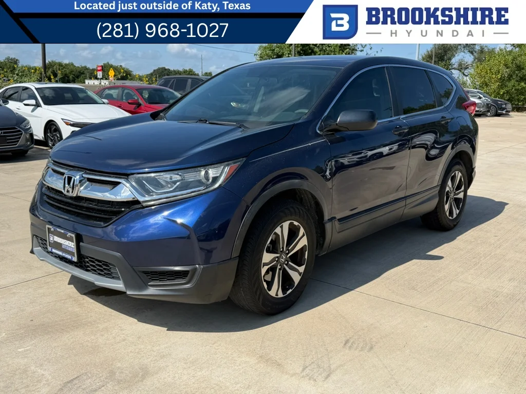 Used 2017 Obsidian Blue Pearl Honda LX image 1