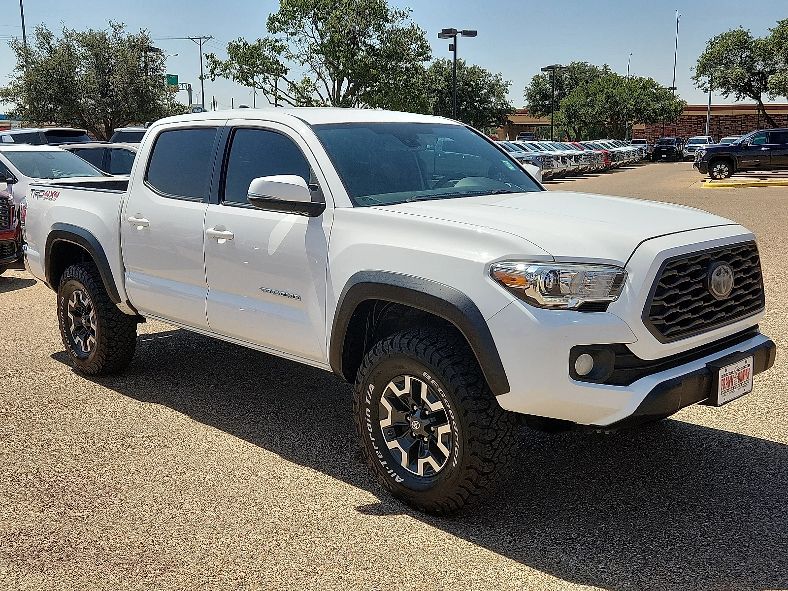 Used 2020 Super White Toyota TRD Off-Road image 6