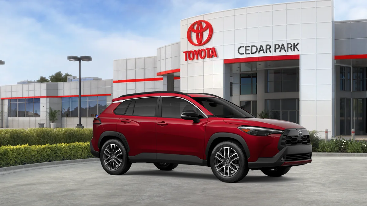 New 2026 Soul Red Crystal Toyota XLE image 14