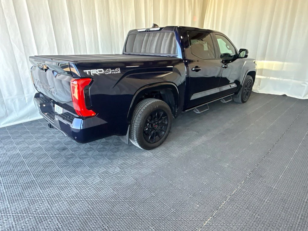 Used 2024 Blue Toyota Platinum image 4
