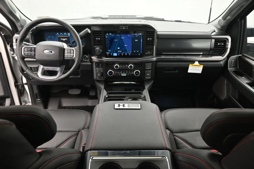 New 2026 Star White Metallic Tri-Coat Ford Lariat image 23