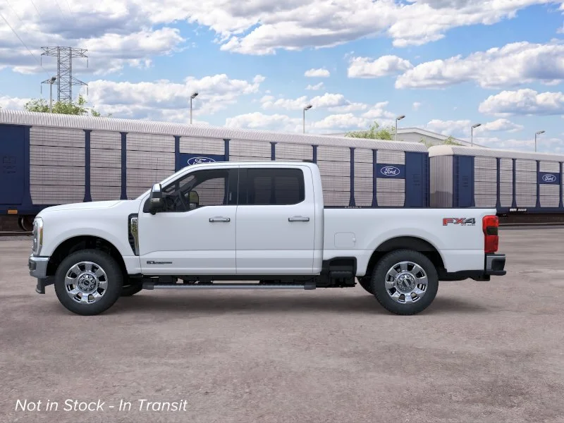 New 2026 Star White Metallic Tri-Coat Ford LARIAT image 3
