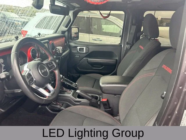 Used 2021 Gray Jeep Unlimited Rubicon image 3