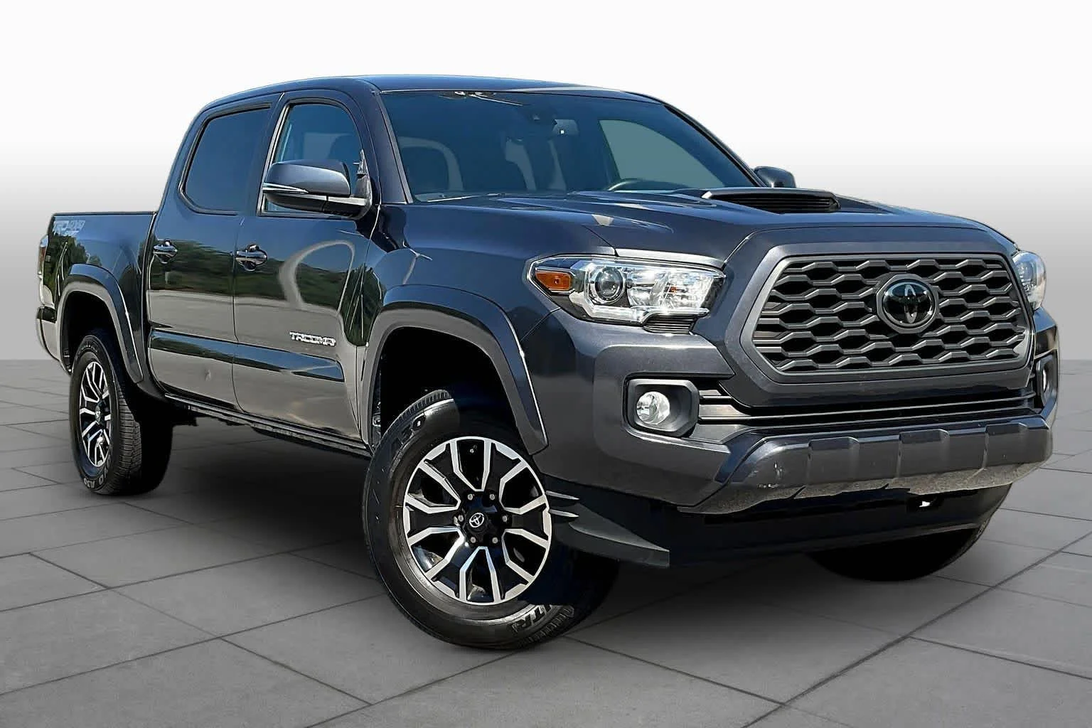 Used 2020 Magnetic Gray Metallic Toyota TRD Sport image 3