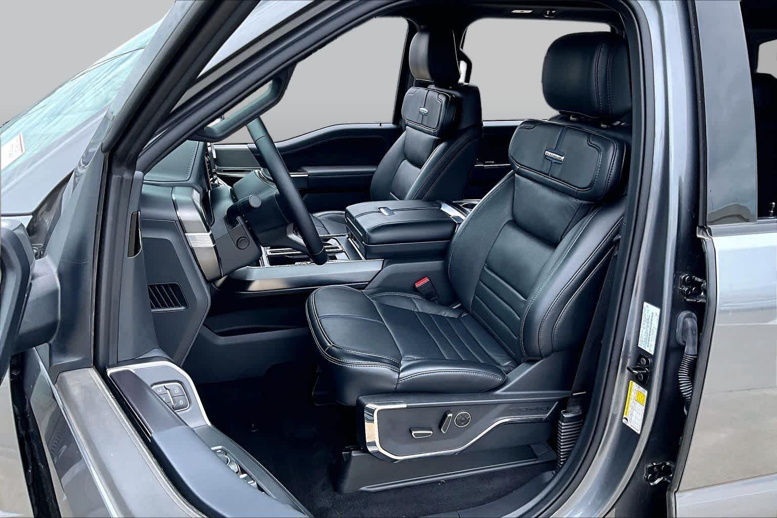 Used 2024 Carbonized Gray Metallic Ford Platinum image 7