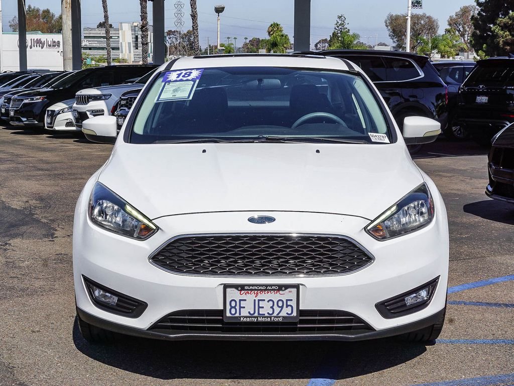 Used 2018 Ford Focus SEL with VIN 1FADP3H27JL278565 for sale in San Diego, CA