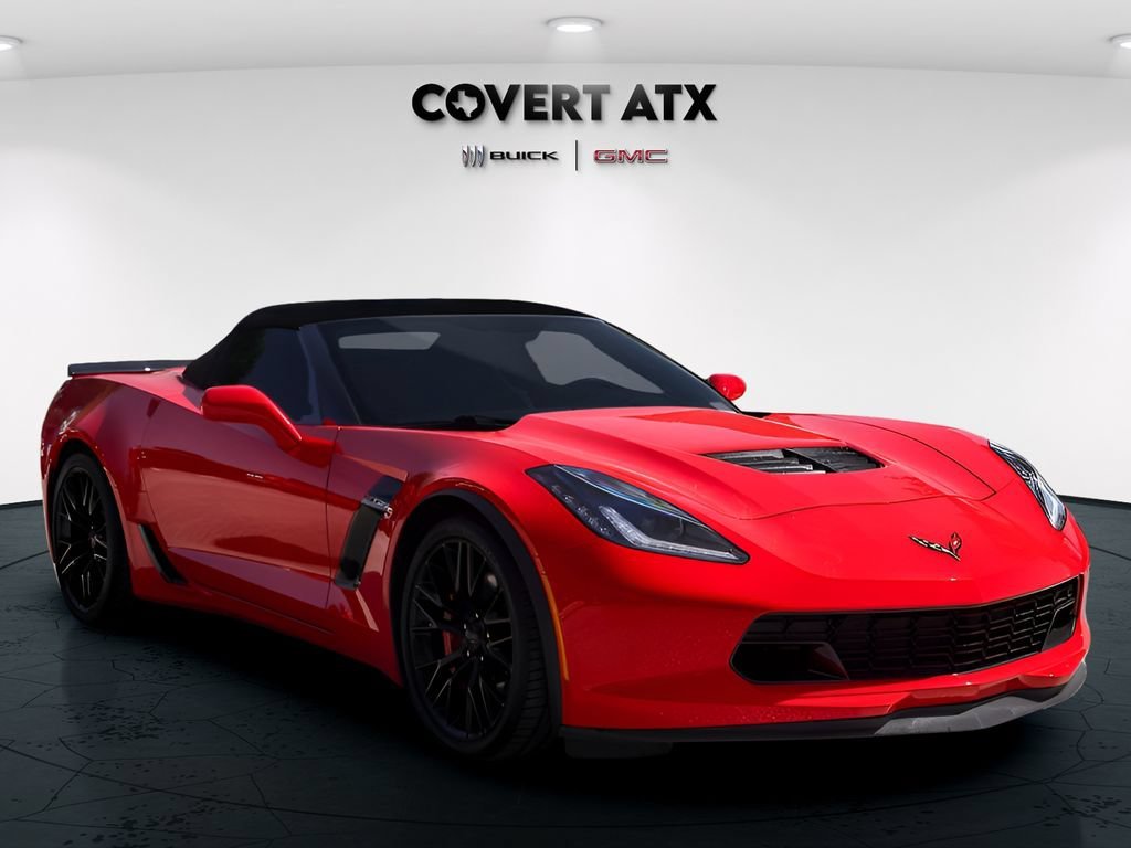 Used 2016 TORCH RED Chevrolet Z06 1LZ image 9