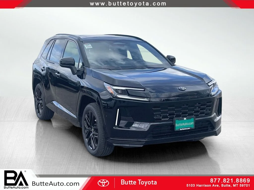 New 2026 Midnight Black Metallic Toyota XSE image 1