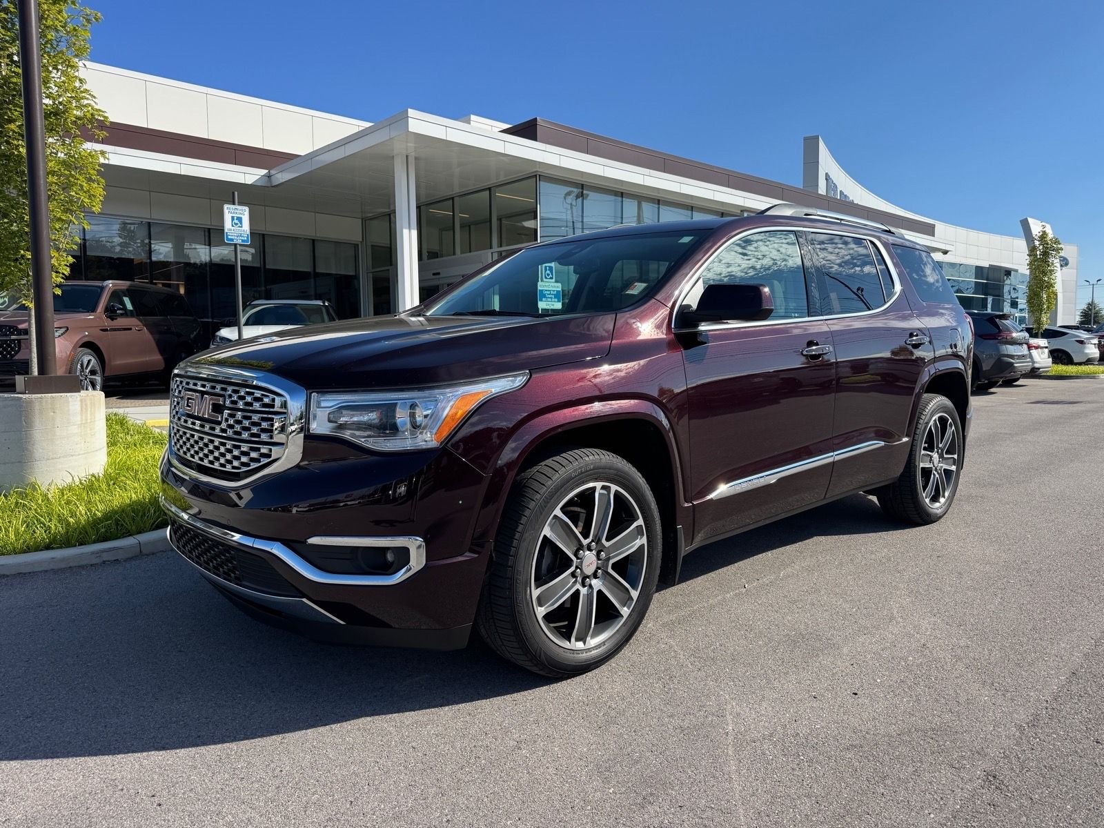 Used 2018 Black Cherry Metallic GMC Denali image 1