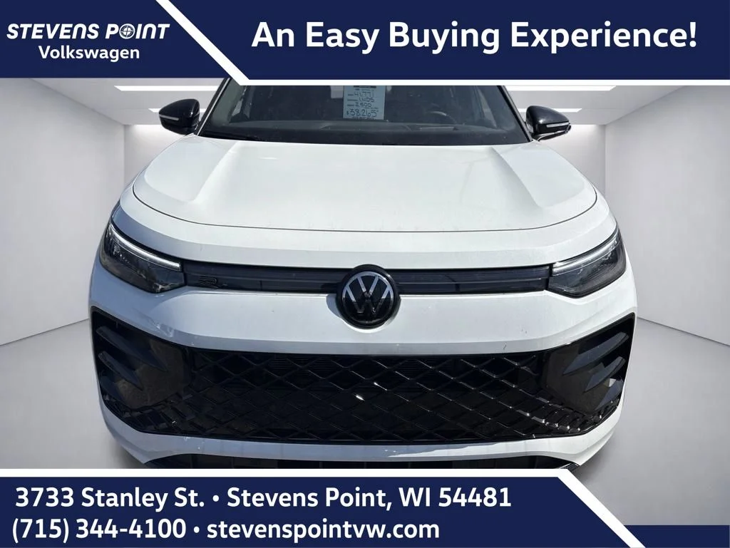 New 2026 Opal White Volkswagen 2.0T SE R-Line Black image 8