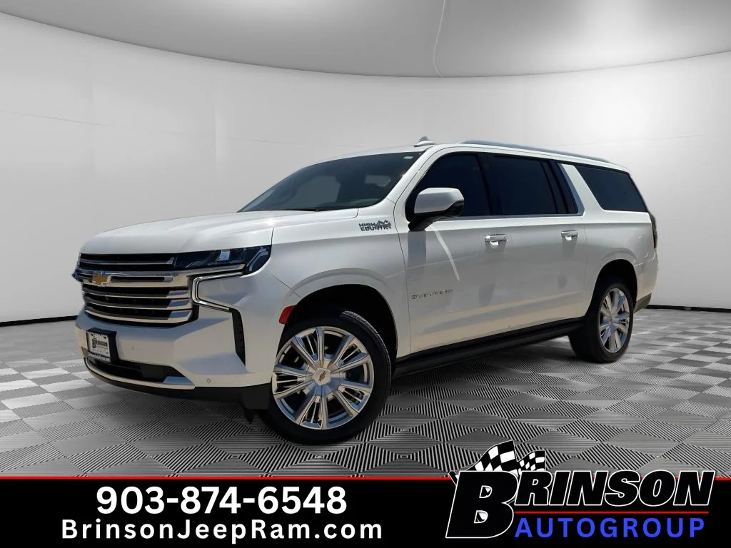 Used 2024 Iridescent Pearl Tricoat Chevrolet High Country image 1