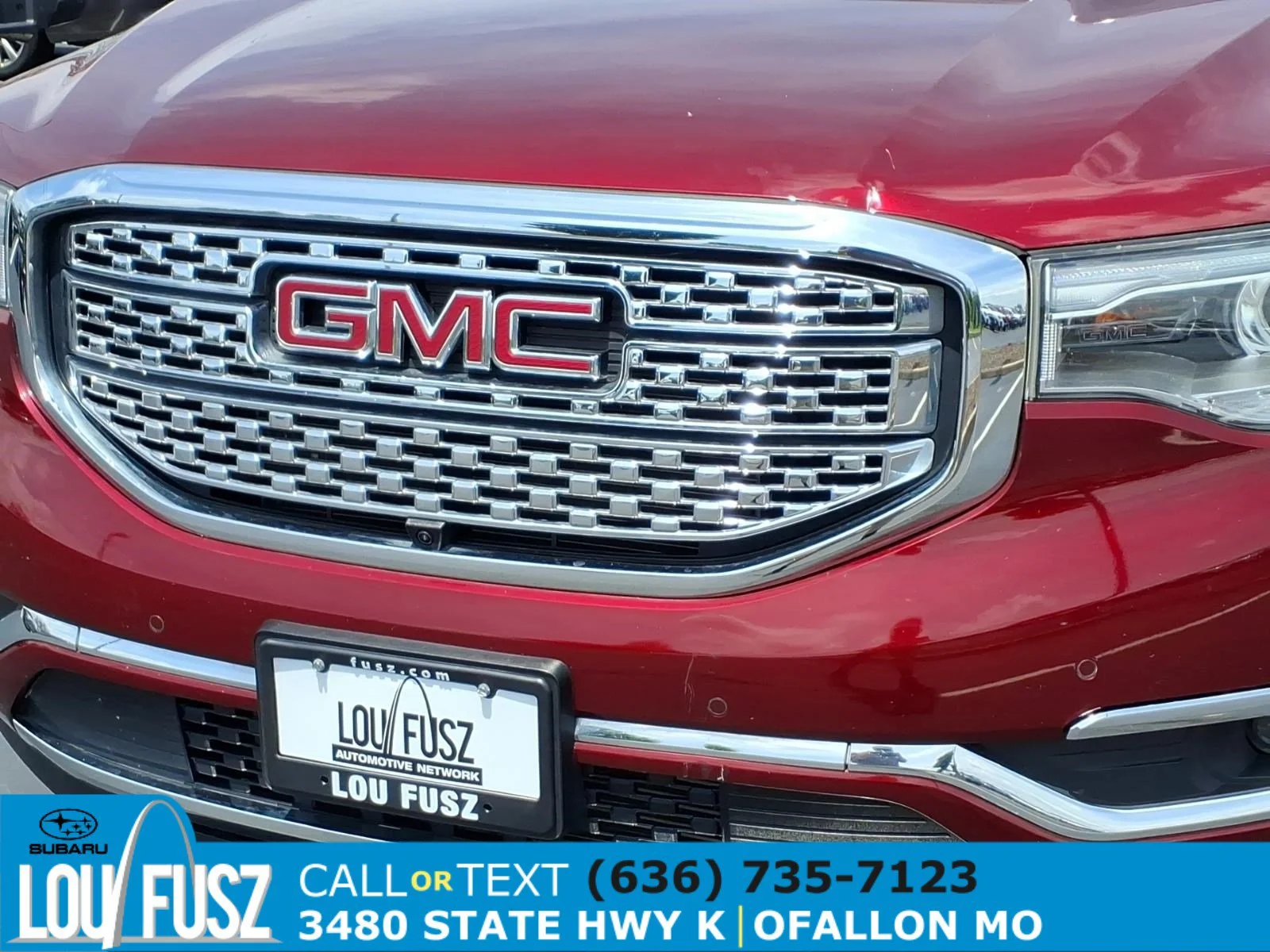 Used 2017 Crimson Red Tintcoat GMC Denali image 35