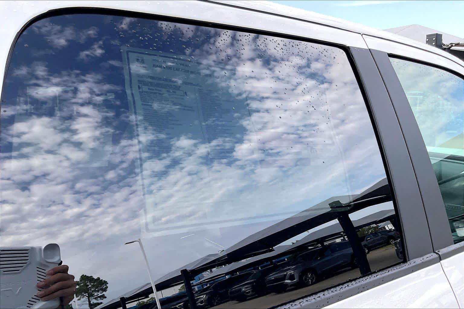 New 2027 Bright White Clear-Coat Exterior Paint RAM Laramie image 19