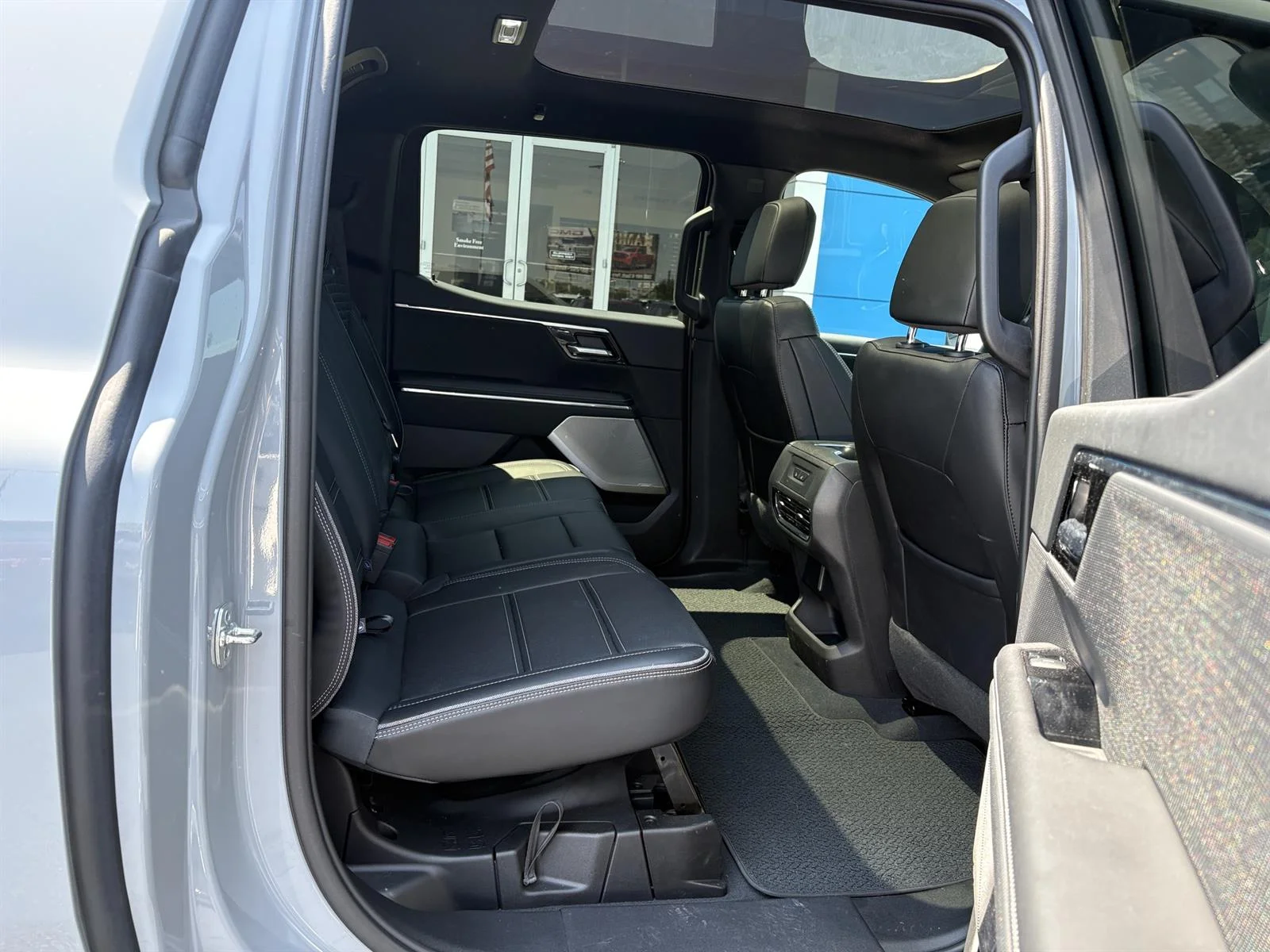Used 2025 Thunderstorm Gray GMC Max Range Denali image 28