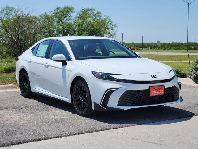 New 2026 White Toyota SE Front-Wheel Drive image 2