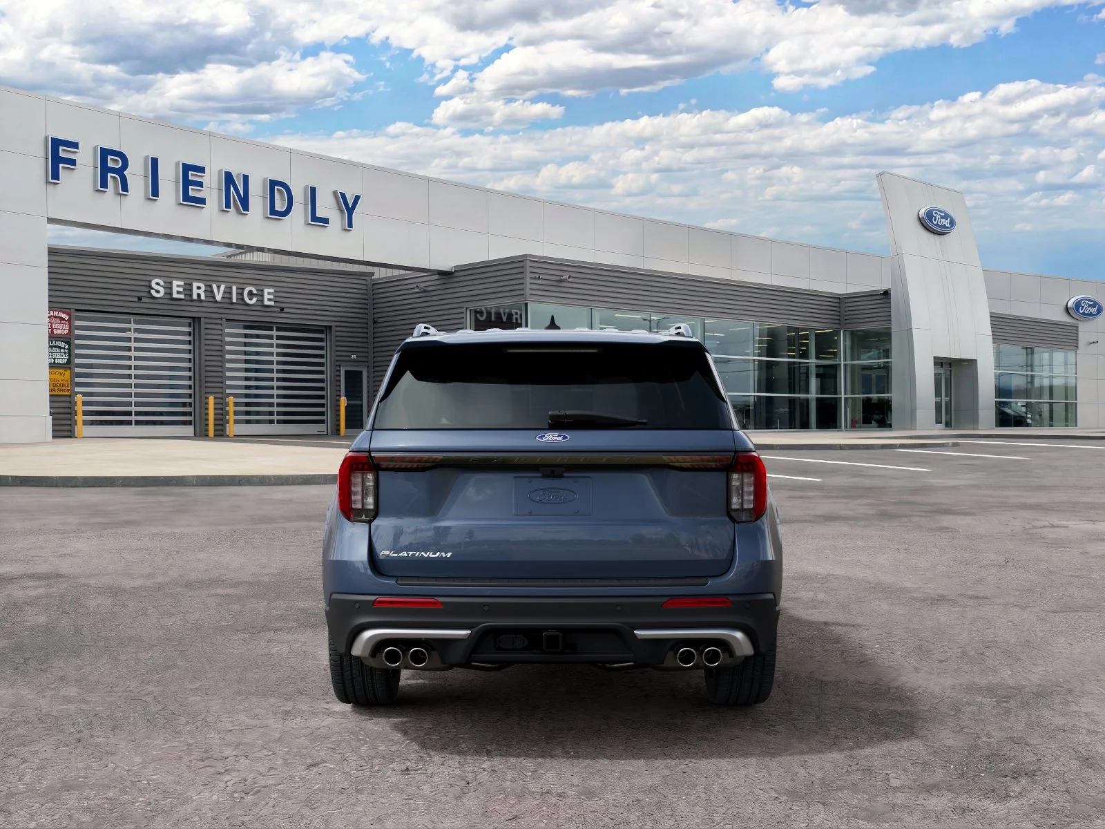 New 2027 Vapor Blue Metallic Ford Platinum™ image 7