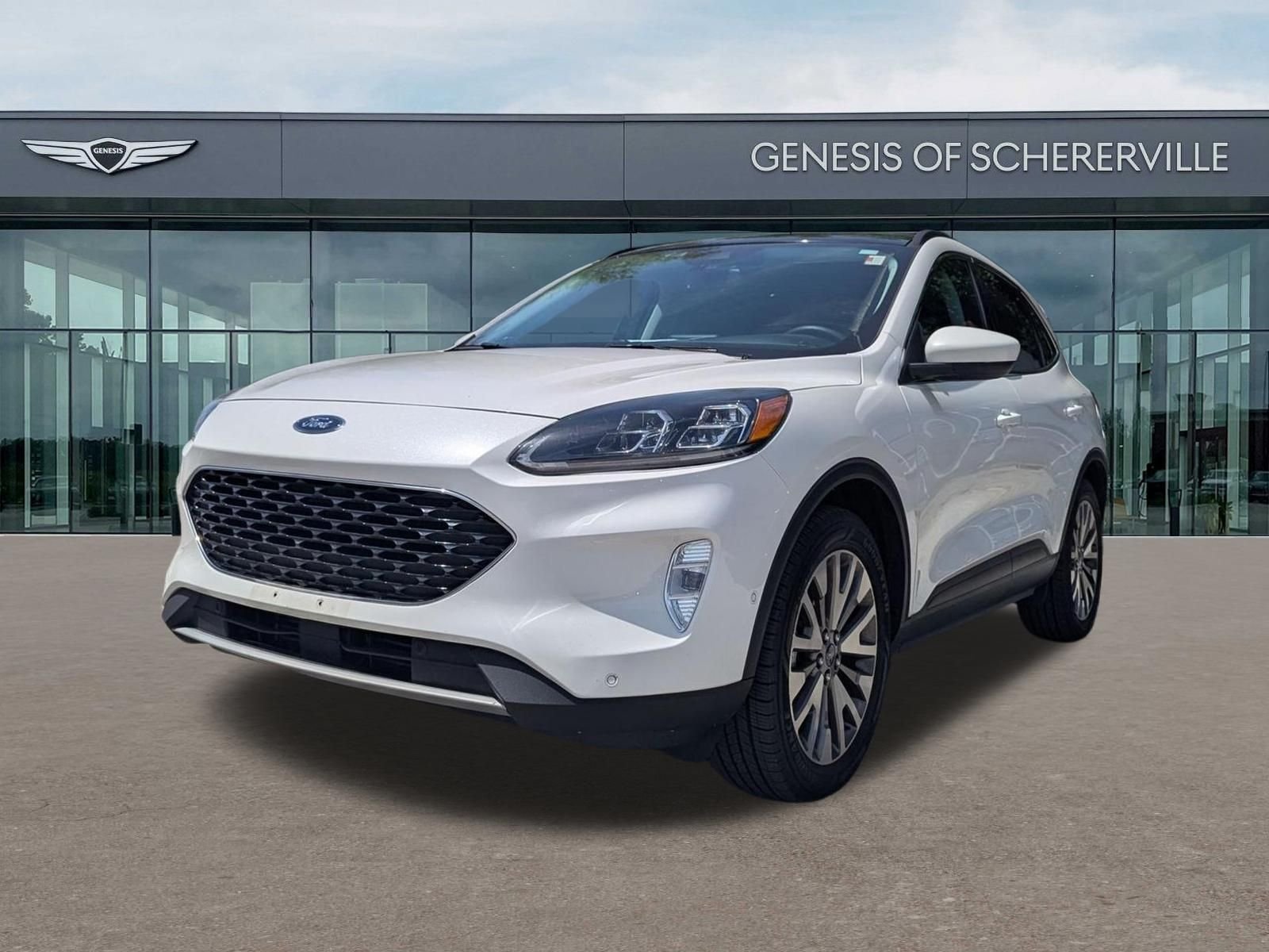 Used 2021 White Ford Titanium image 4