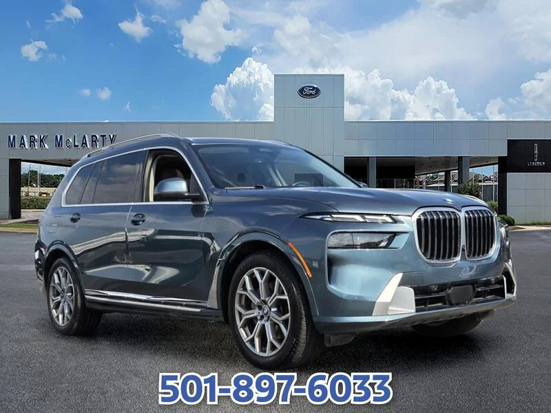 Used 2025 Blue Ridge Mountain Metallic BMW XDRIVE40I SPORTS ACTIVITY VEHICLE image 7