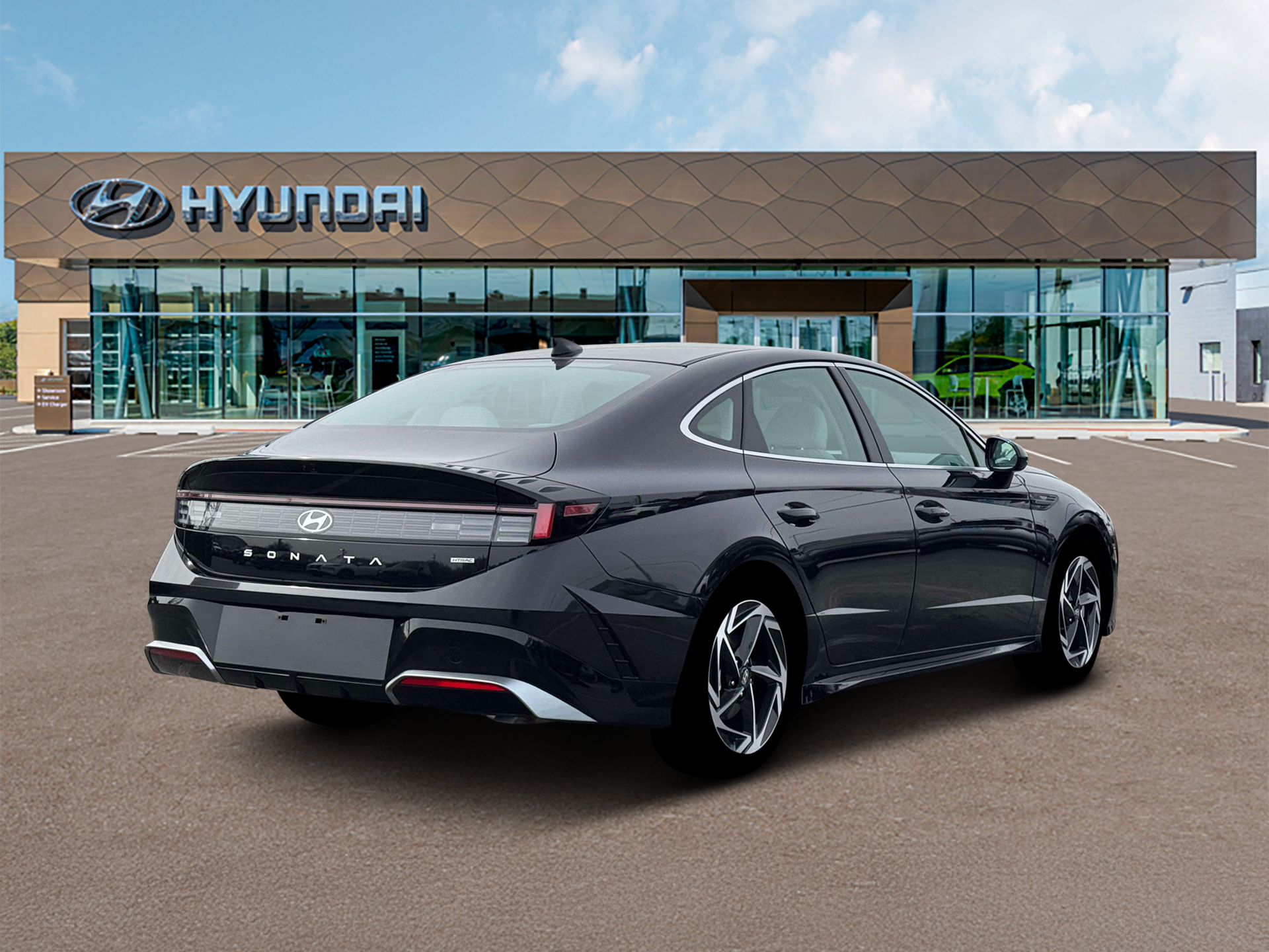 New 2026 Blue Hyundai SEL Sport image 7