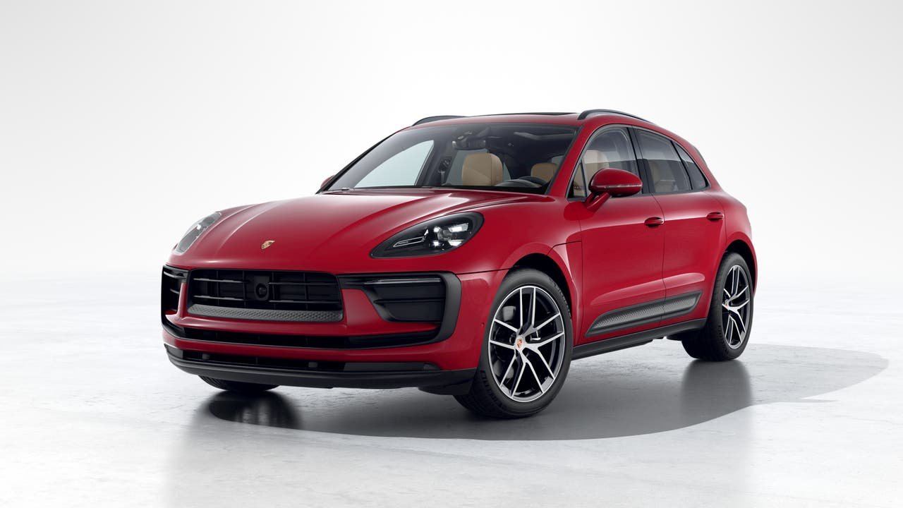 New 2026 Carmine Red Porsche  image 1