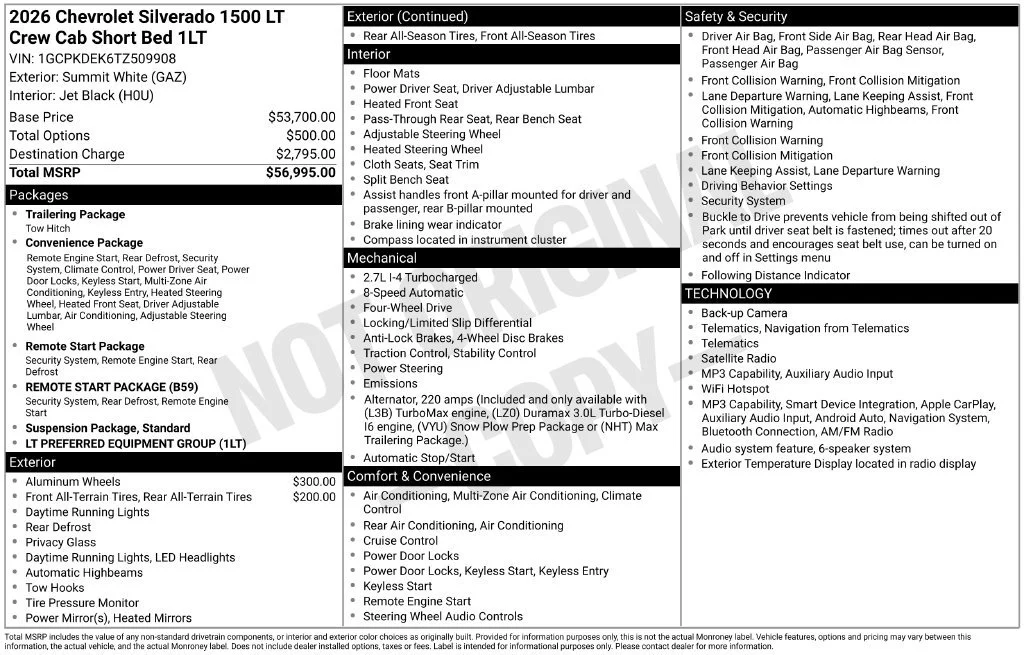 2026 Chevrolet Silverado 1500 LT - Photo 35