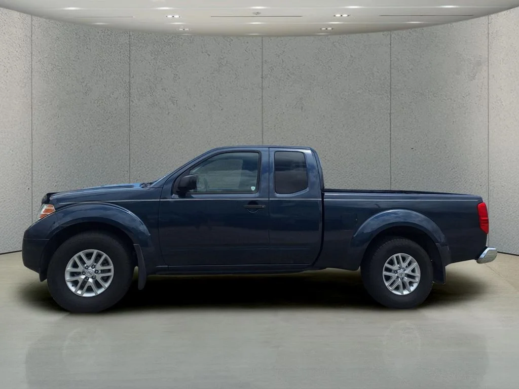 Certified Used 2017 Blue Nissan SV image 2