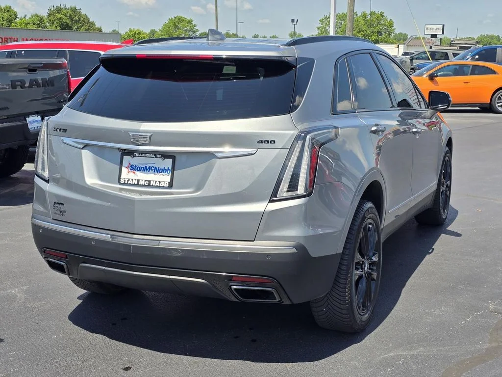 Used 2023 Argent Silver Metallic Cadillac AWD Sport image 5