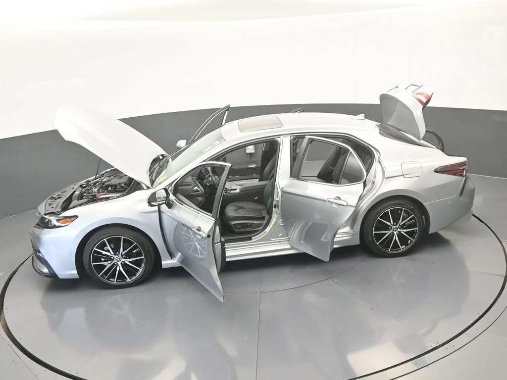 Used 2024 Celestial Silver Metallic Toyota SE image 59
