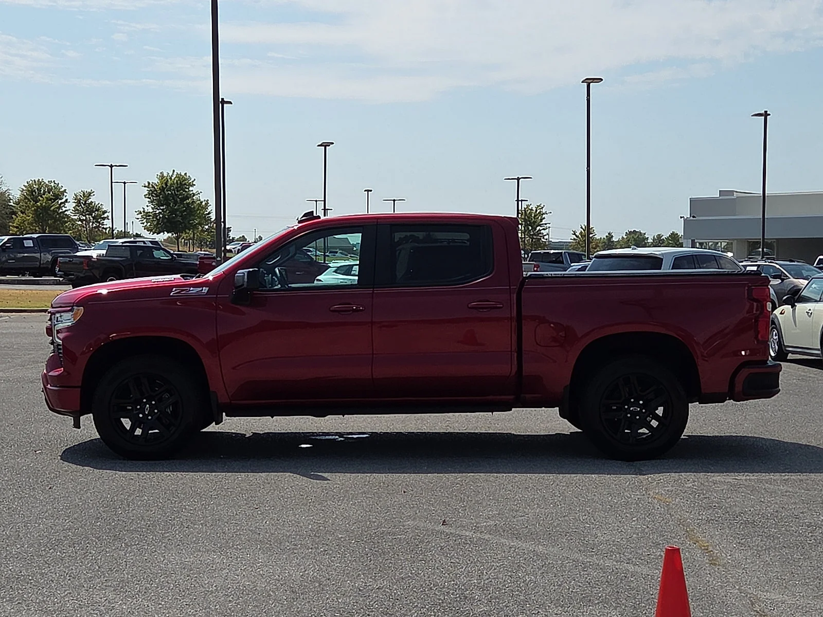 Used 2023 Radiant Red Tintcoat Chevrolet RST image 3