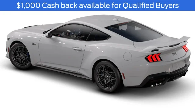New 2026 Avalanche Gray Ford GT Premium Fastback image 2