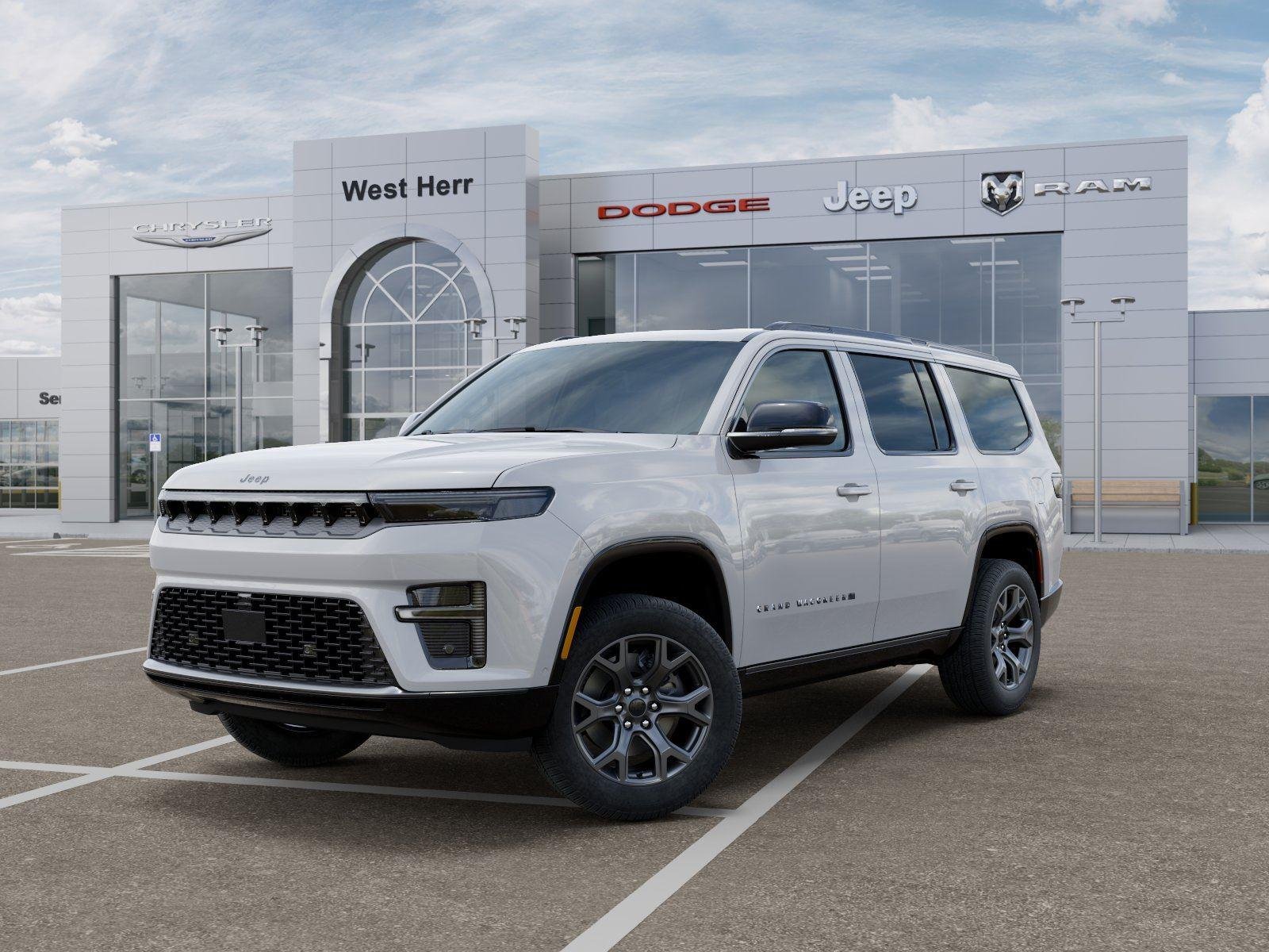New 2026 Bright White Clearcoat Jeep GRAND WAGONEER LIMITED ALTITUD image 1