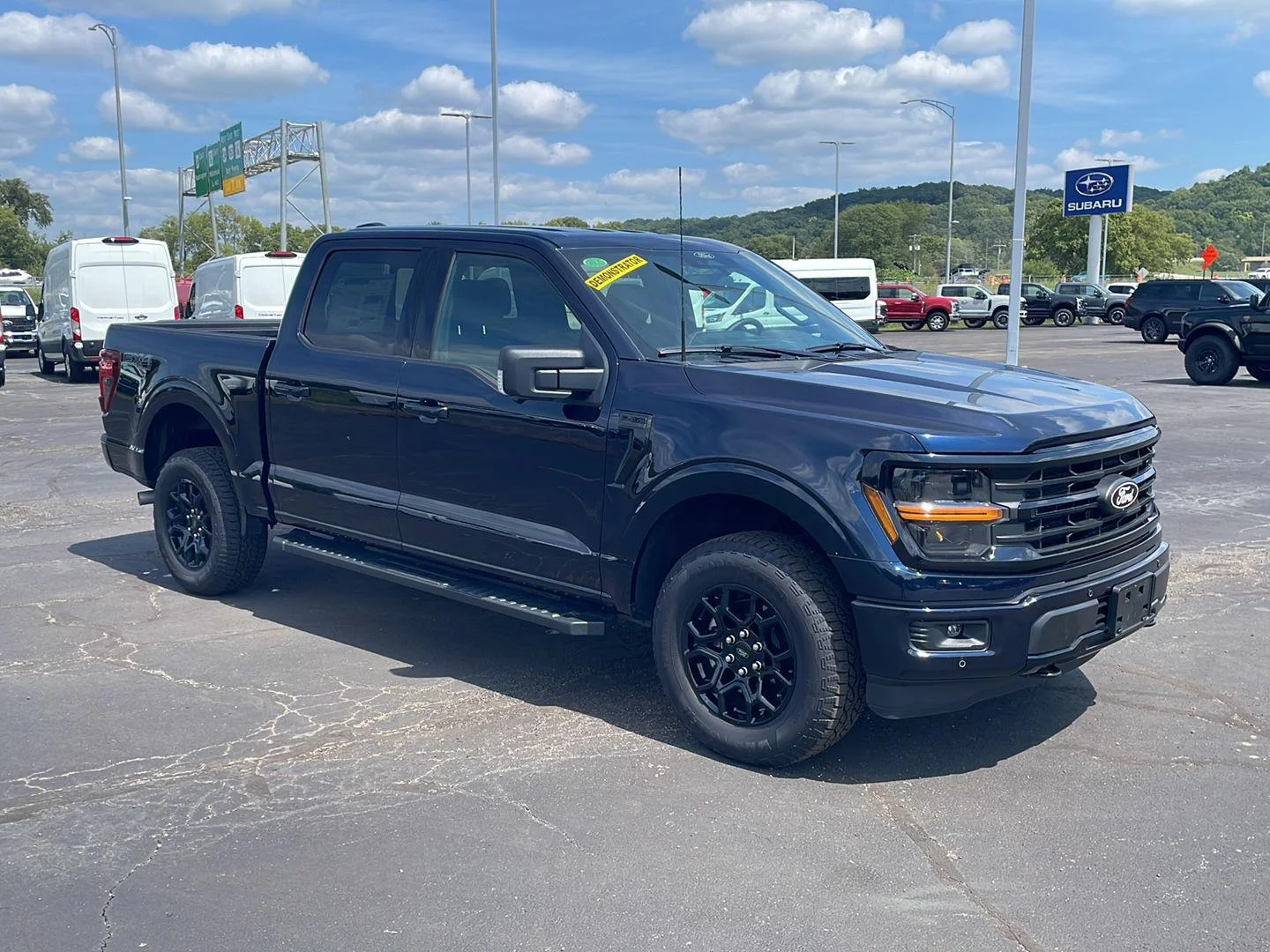 New 2026 Antimatter Blue Metallic Ford XLT image 4