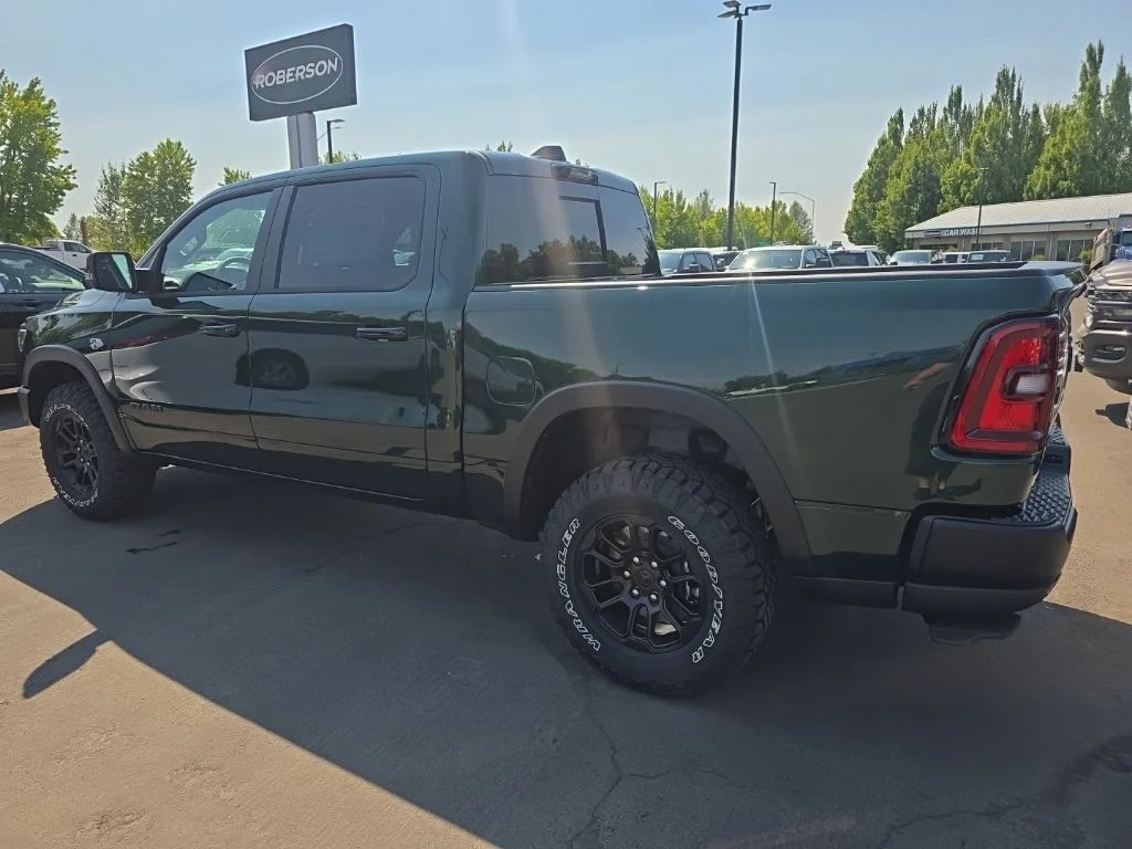 New 2026 Serrano-Green Metallic Exterior Paint RAM Rebel image 3