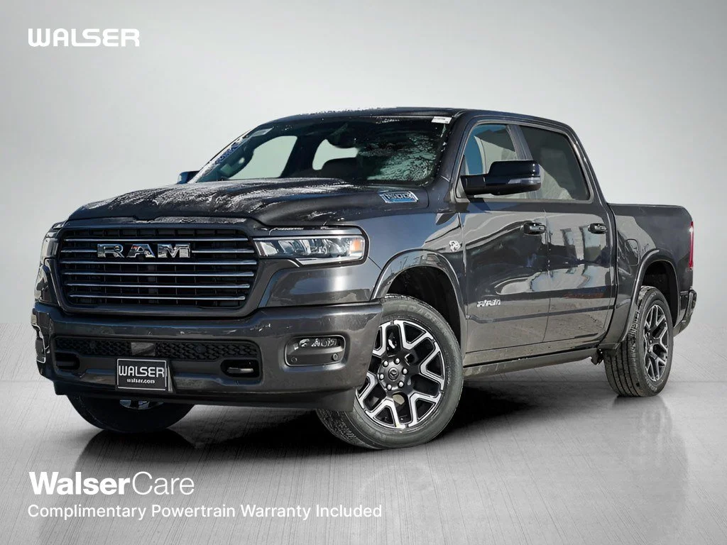 New 2026 Granite Crystal Metallic Clearcoat RAM LARAMIE image 1