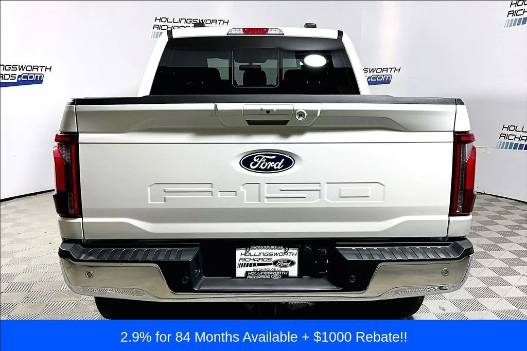 New 2026 Star White Metallic Tri-Coat Ford Lariat® image 4