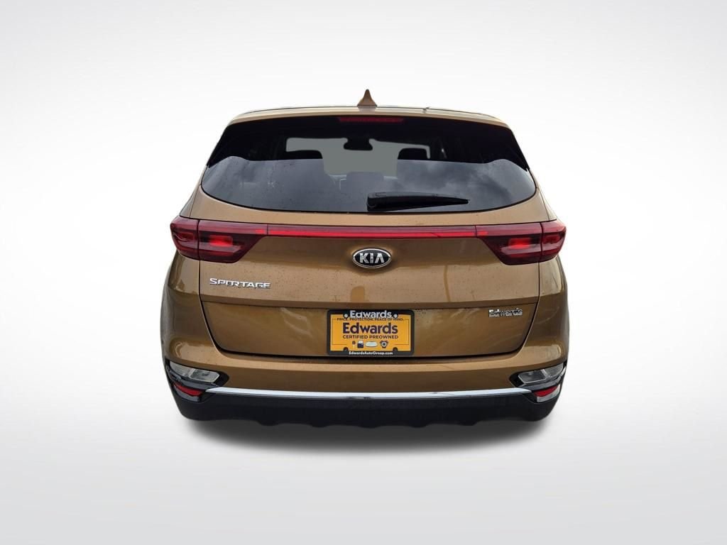 Used 2021 Brown Kia LX image 4