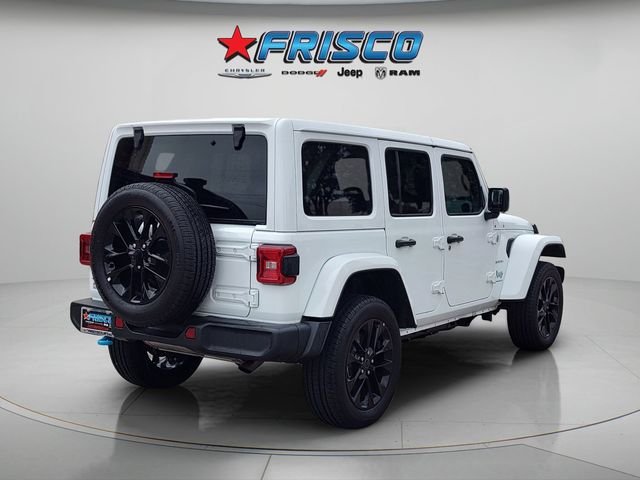 Used 2024 White Jeep Sahara 4xe image 7