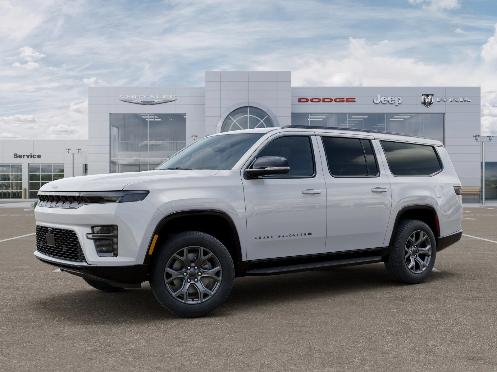 New 2026 Bright White Clear-Coat Exterior Paint Jeep Limited Altitude image 34