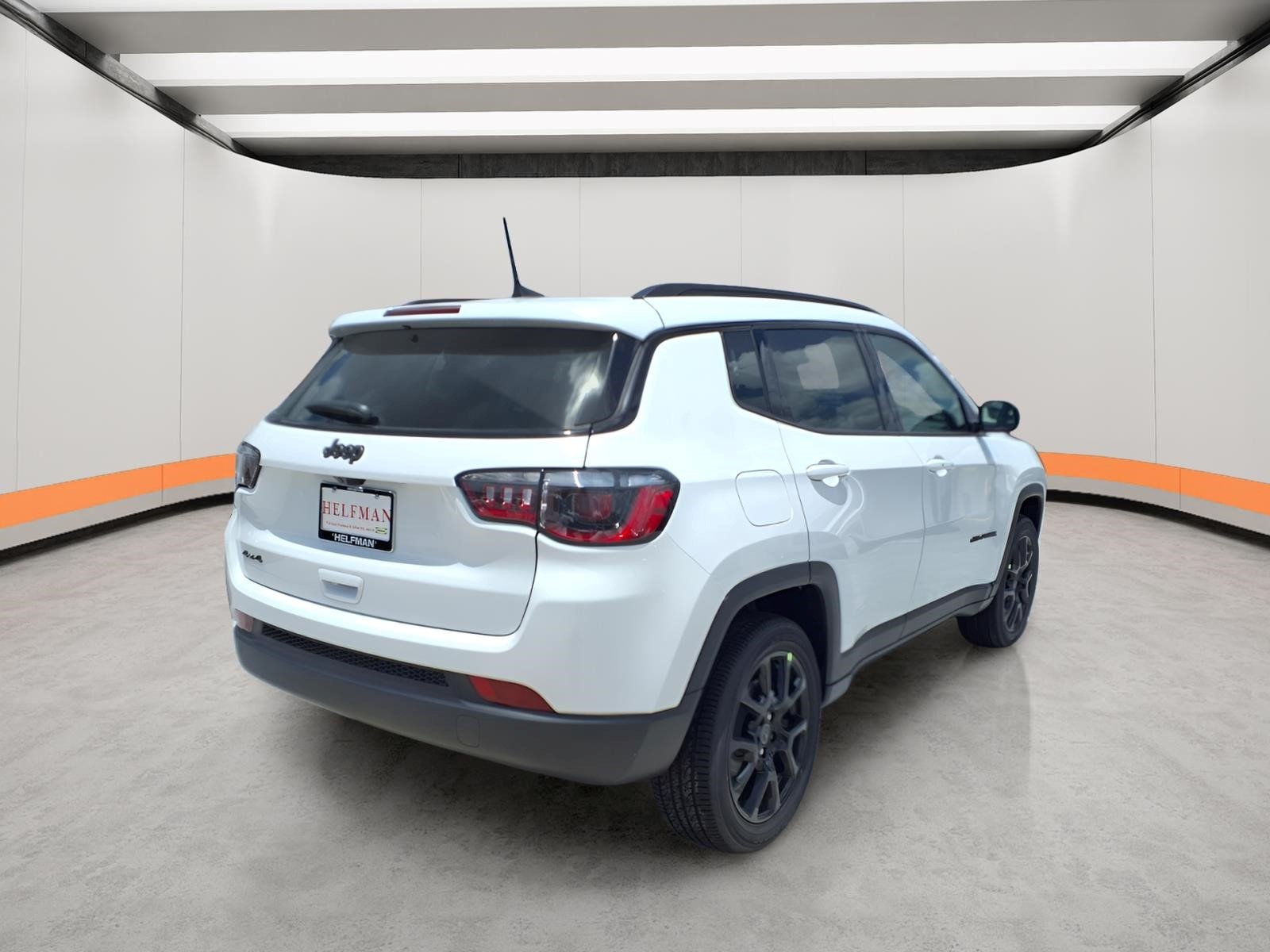 New 2026 Bright White Clear-Coat Exterior Paint Jeep Latitude Altitude image 4
