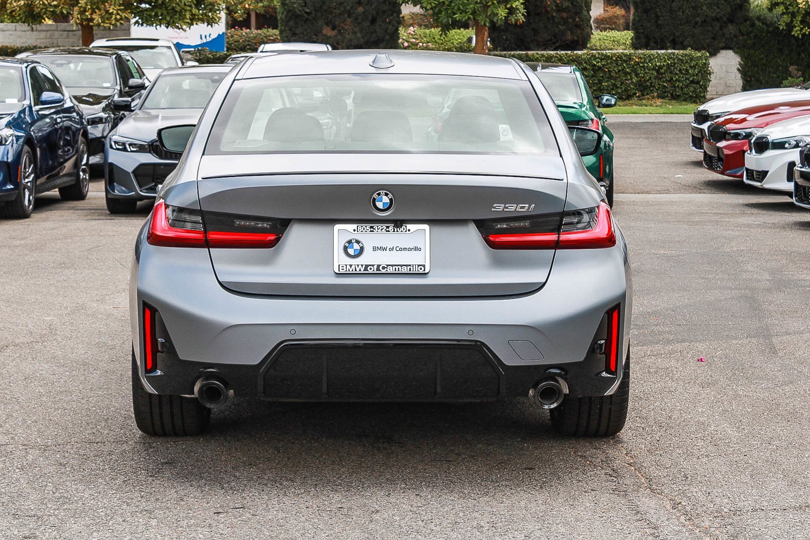 New 2026 Frozen Pure Grey Metallic BMW 330i NA image 5