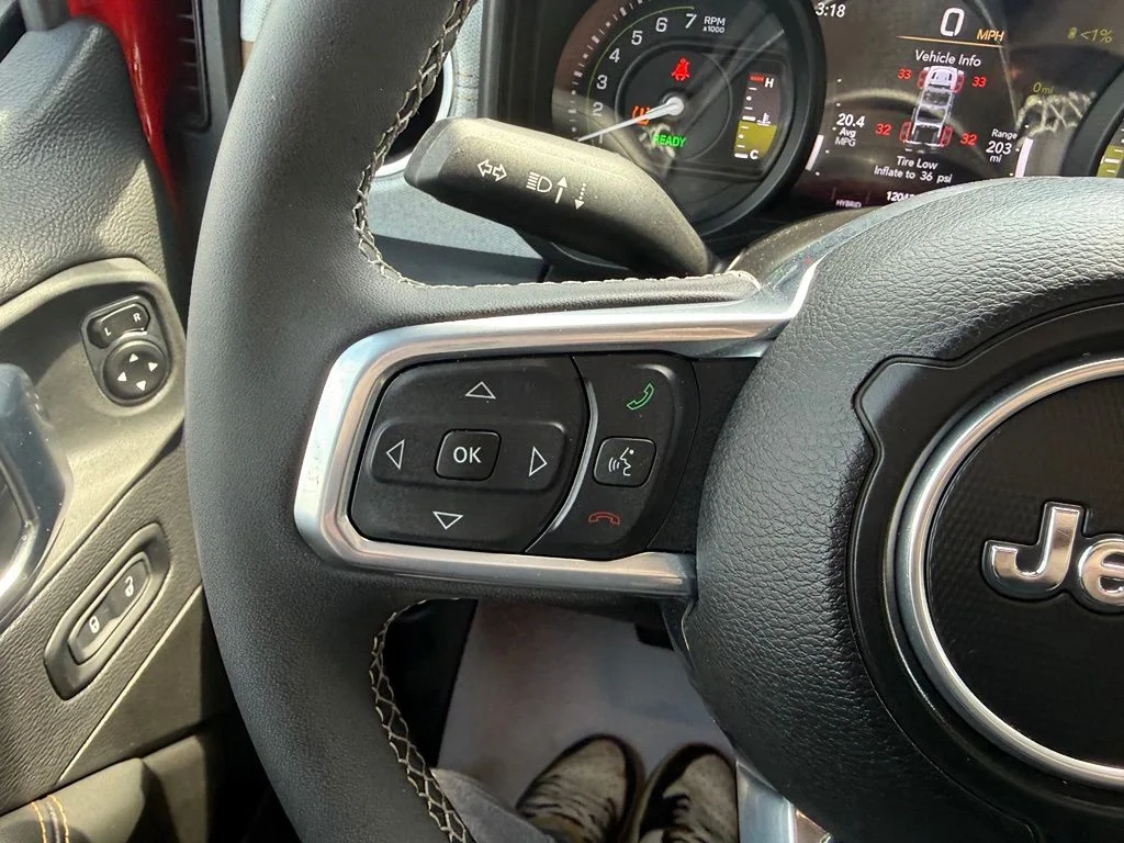 Used 2025 Red Jeep Sahara 4xe image 18