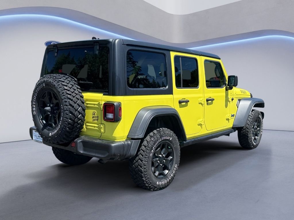 Used 2023 High Velocity Clearcoat Jeep Willys 4xe image 6