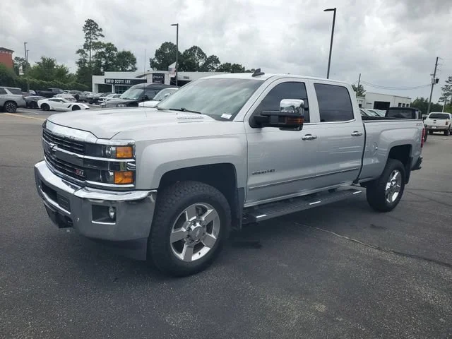 Used 2016 SILVER ICE METALLIC Chevrolet LTZ image 2
