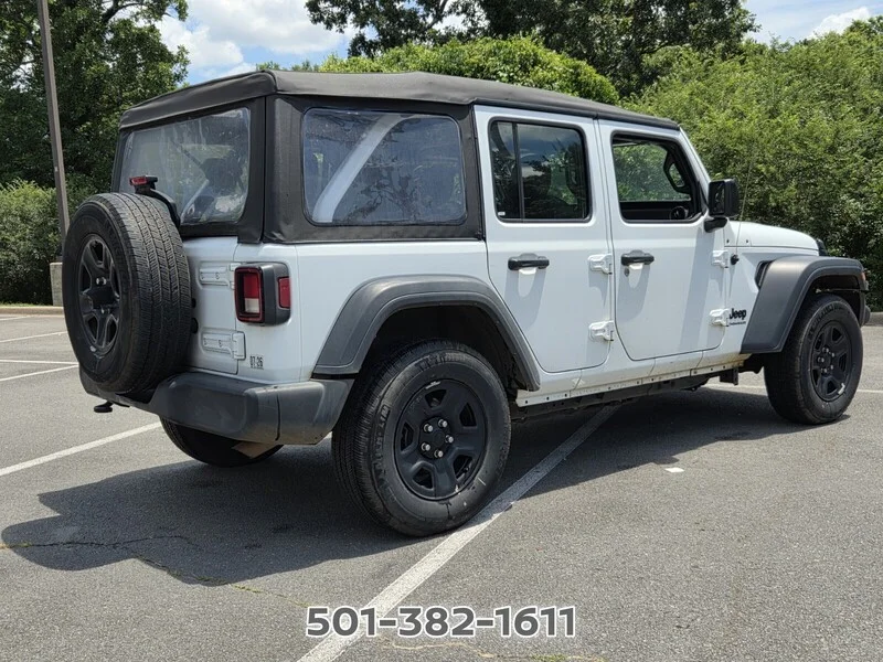 Used 2023 Bright White Clearcoat JEEP SPORT 4 DOOR 4X4 image 5