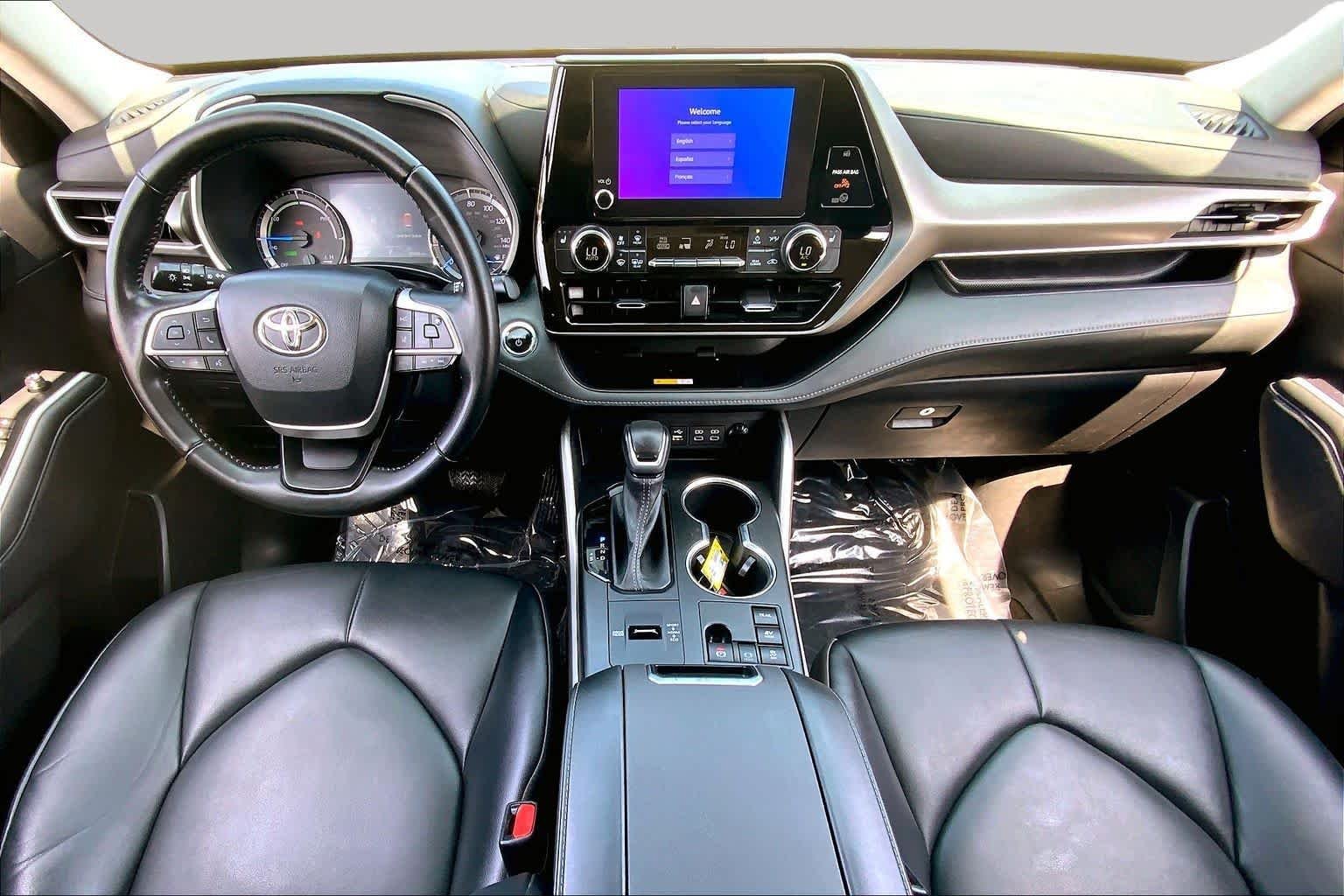 Used 2023 Celestial Silver Metallic Toyota Hybrid XLE image 16